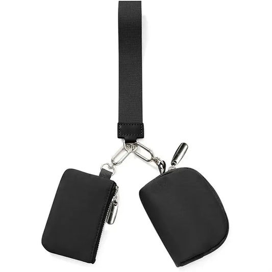 Dual Pouch Wristlet for Woman