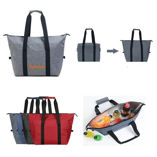 20 L Large Folding Waterproof Insulated Camping Lunch Bag