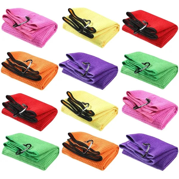 Embroidered Microfiber Golf Towel
