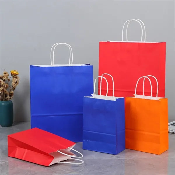 Kraft Paper Shopper Bag