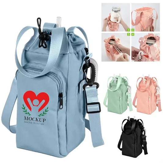 Multi-pocket Waterproof Tumbler Storage Bag