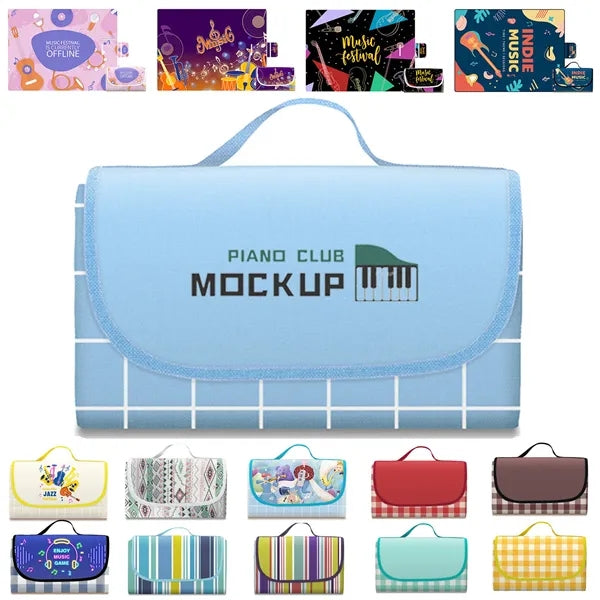 Portable Oxford Cloth Picnic Blanket