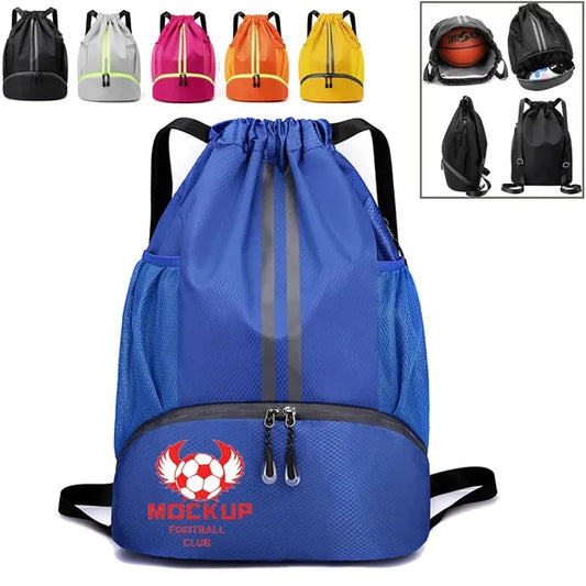 Oxford Cloth Drawstring Backpack