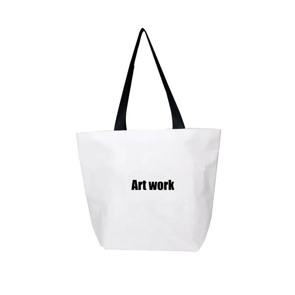 Color printed laminated woven shopping bag