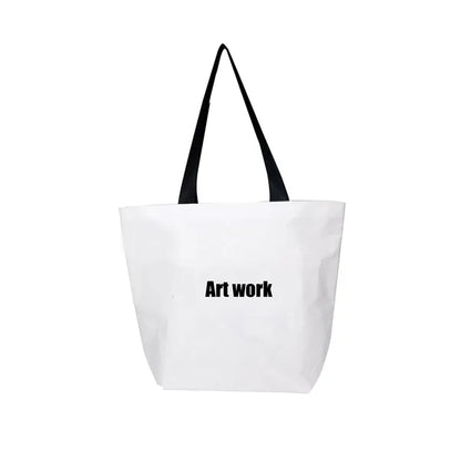 Color printed laminated woven shopping bag