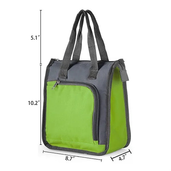 Portable Insulation Oxford Cloth Lunch Tote Bag